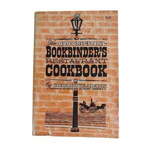 The Old Original Bookbinders Restaurant Cookbook Charlotte Adams Vintage 1961
